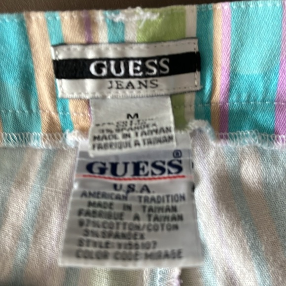Guess Jeans capris with multicolor stripes - Picture 8 of 8